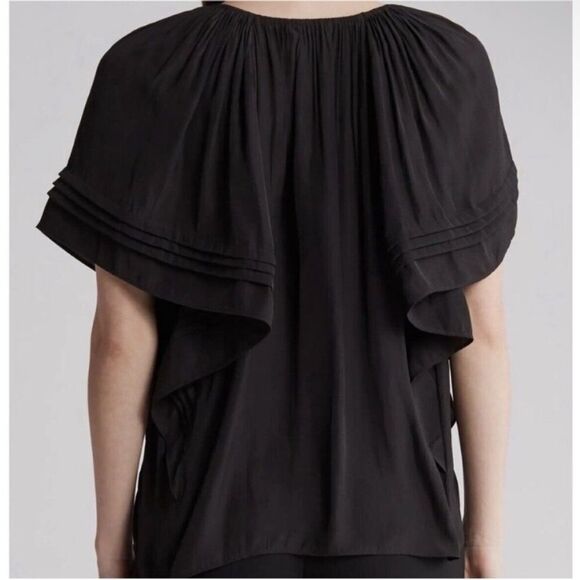 Ramy Brook NWT Kylo Top in Black Size Small MRSP $325 - Picture 3 of 5